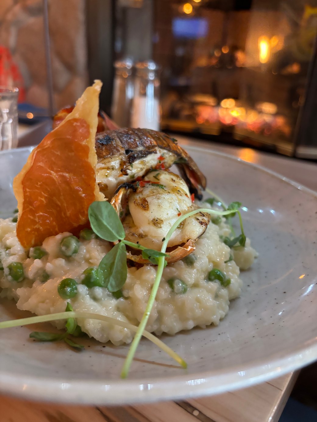 Lobster Tail Risotto