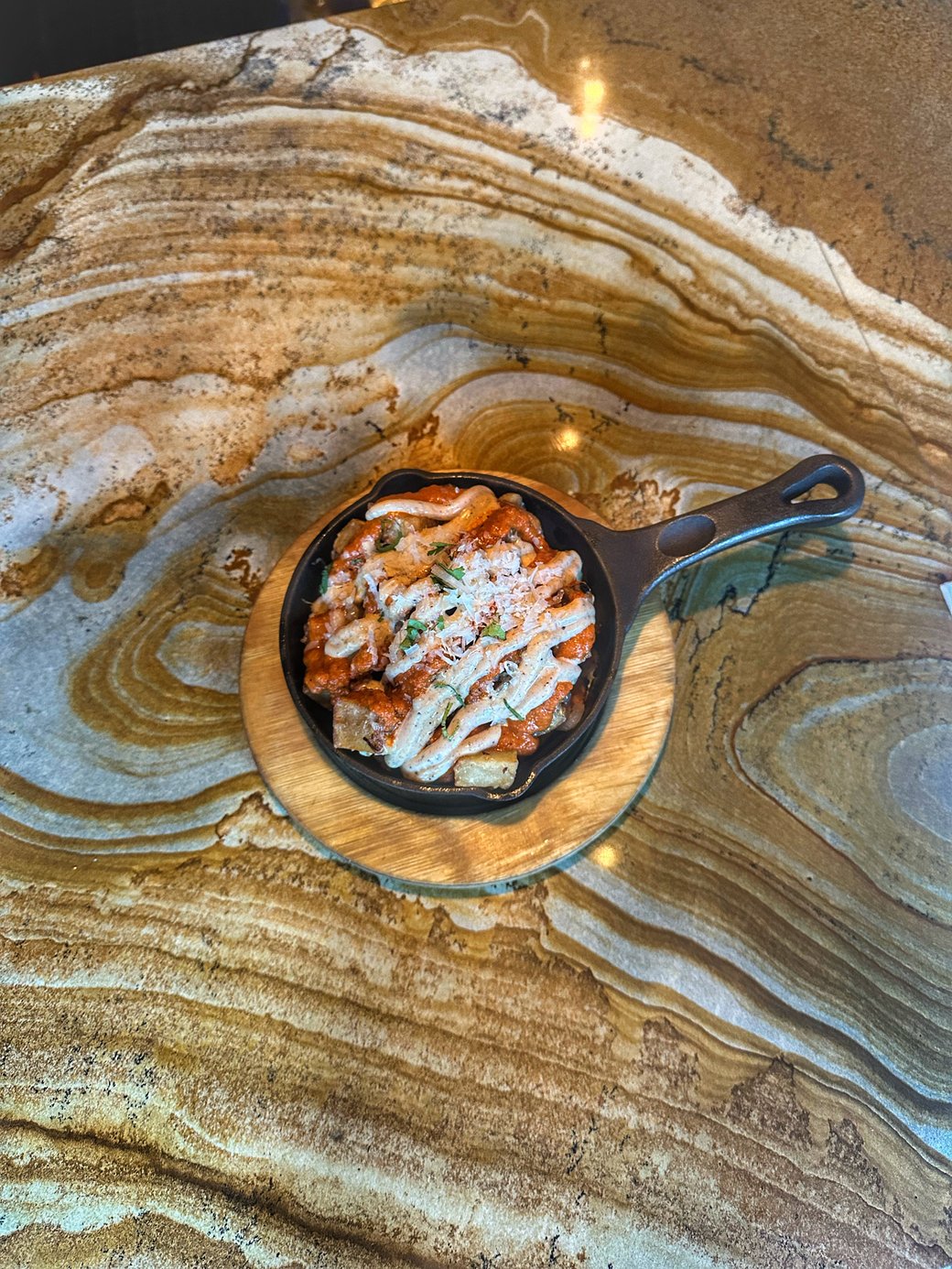 Patatas Bravas Skillet