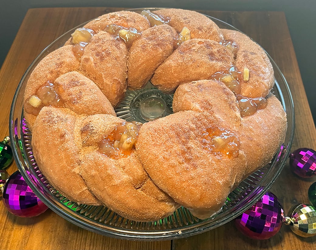 Apple Pie King Cake
