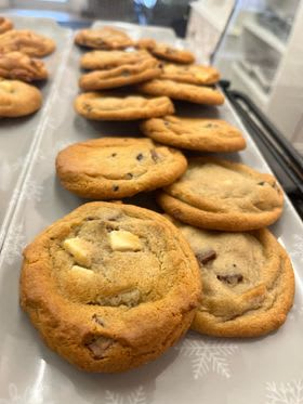 Triple chocolate chip cookie 