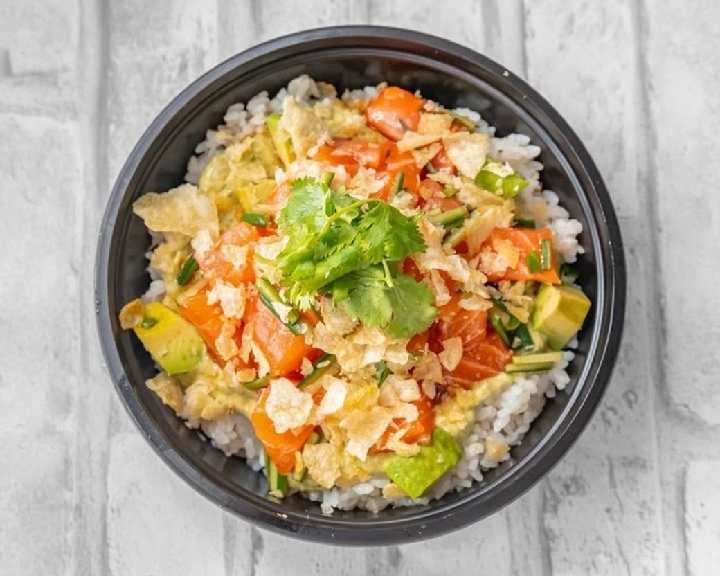 Crispy Salmon Bowl (GF)