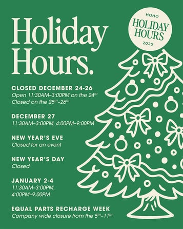 Holiday Hours 