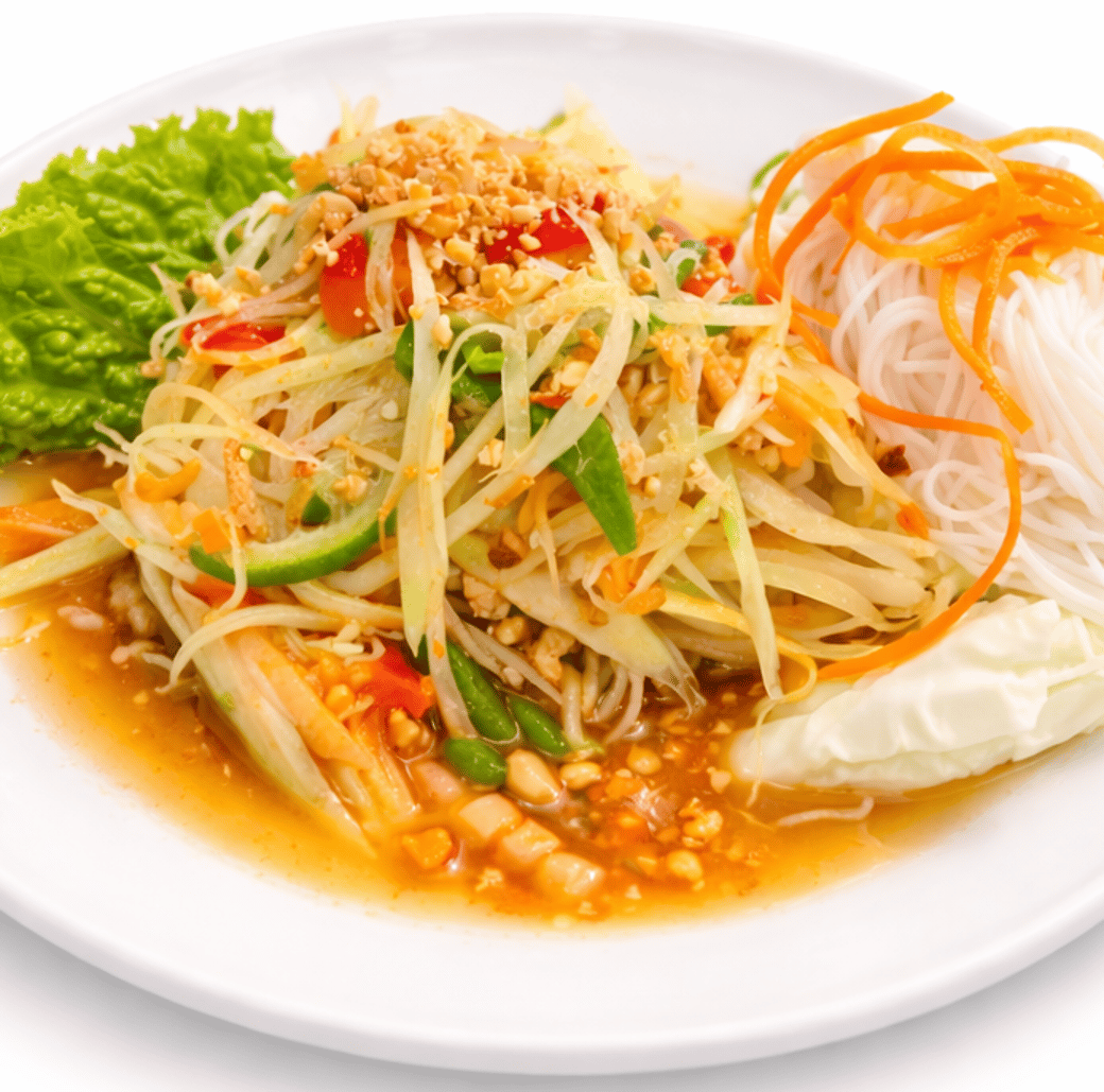Som Tum Vegetarian (Papaya Salad)