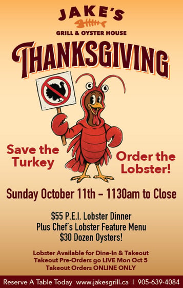 Thanksgiving at Jake's!