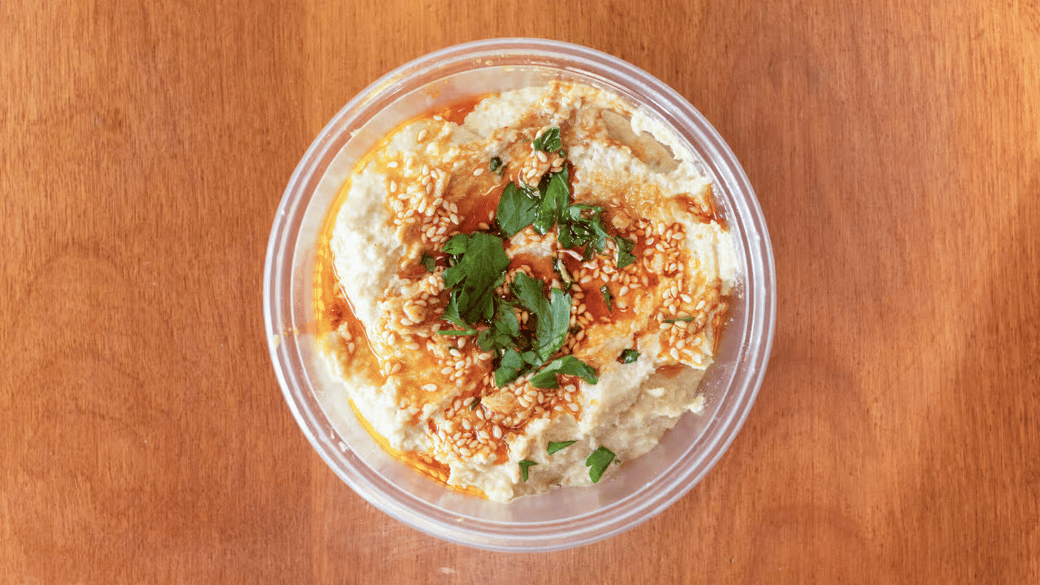 Carrot Mezze with Pita Bread