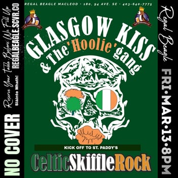 GLASGOW KISS KICK OFF TO ST.PADDY'S
