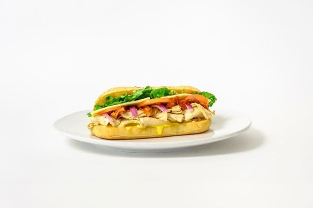 honey mustard chicken sando