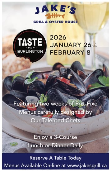 Taste of Burlington is BACK at Jake's!