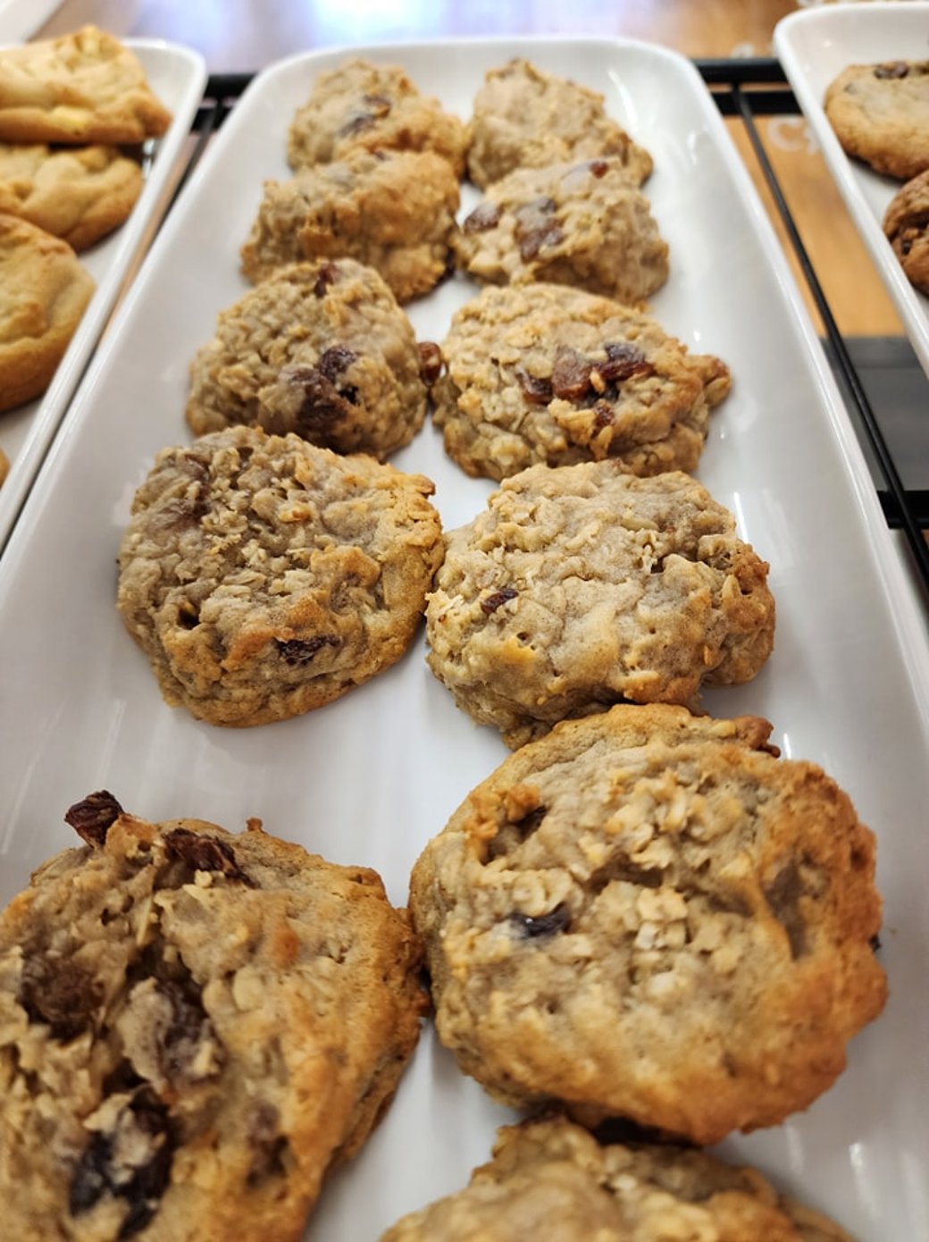 Oatmeal cranberry walnut cookie