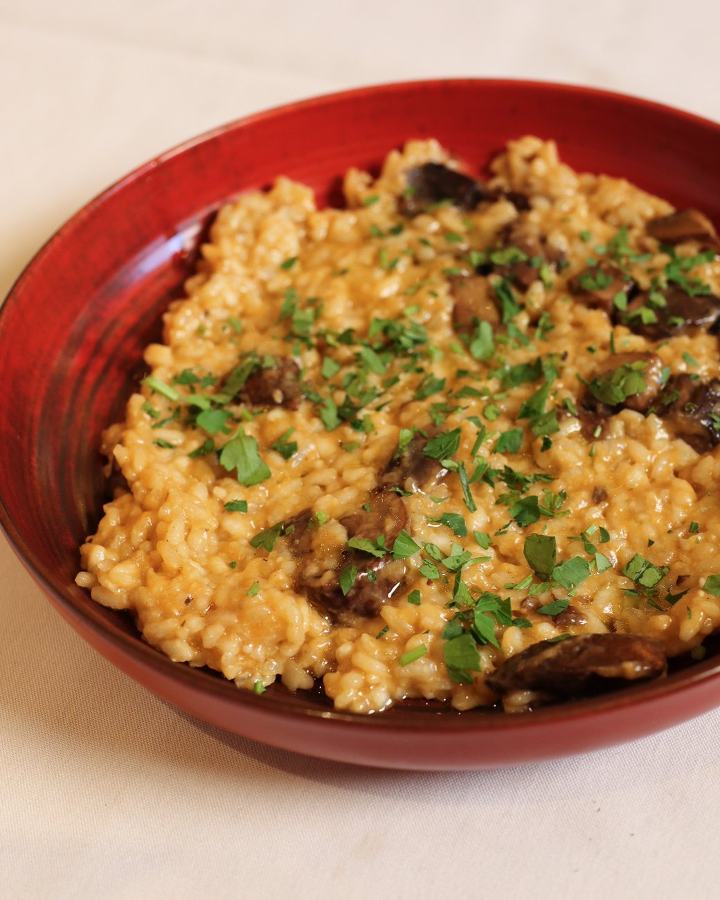 MUSHROOM RISOTTO