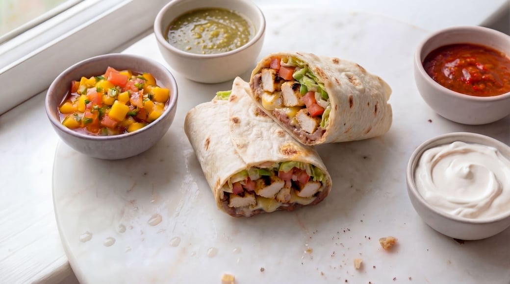 Grilled Chicken Burrito