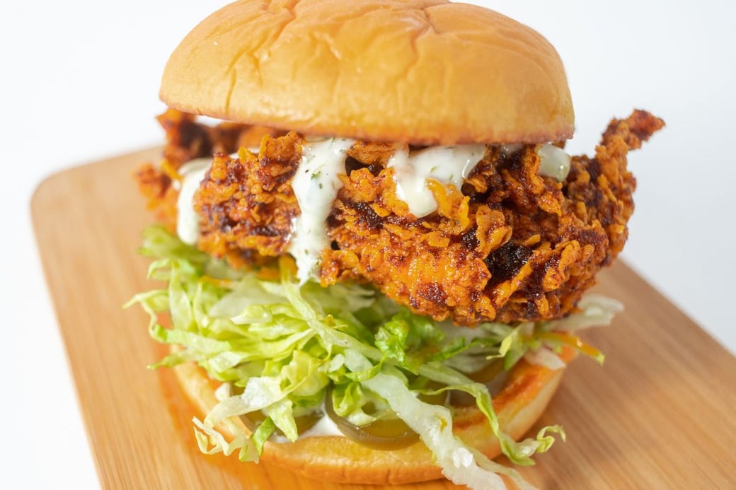 Hot Honey Chicken Sandwich Meal