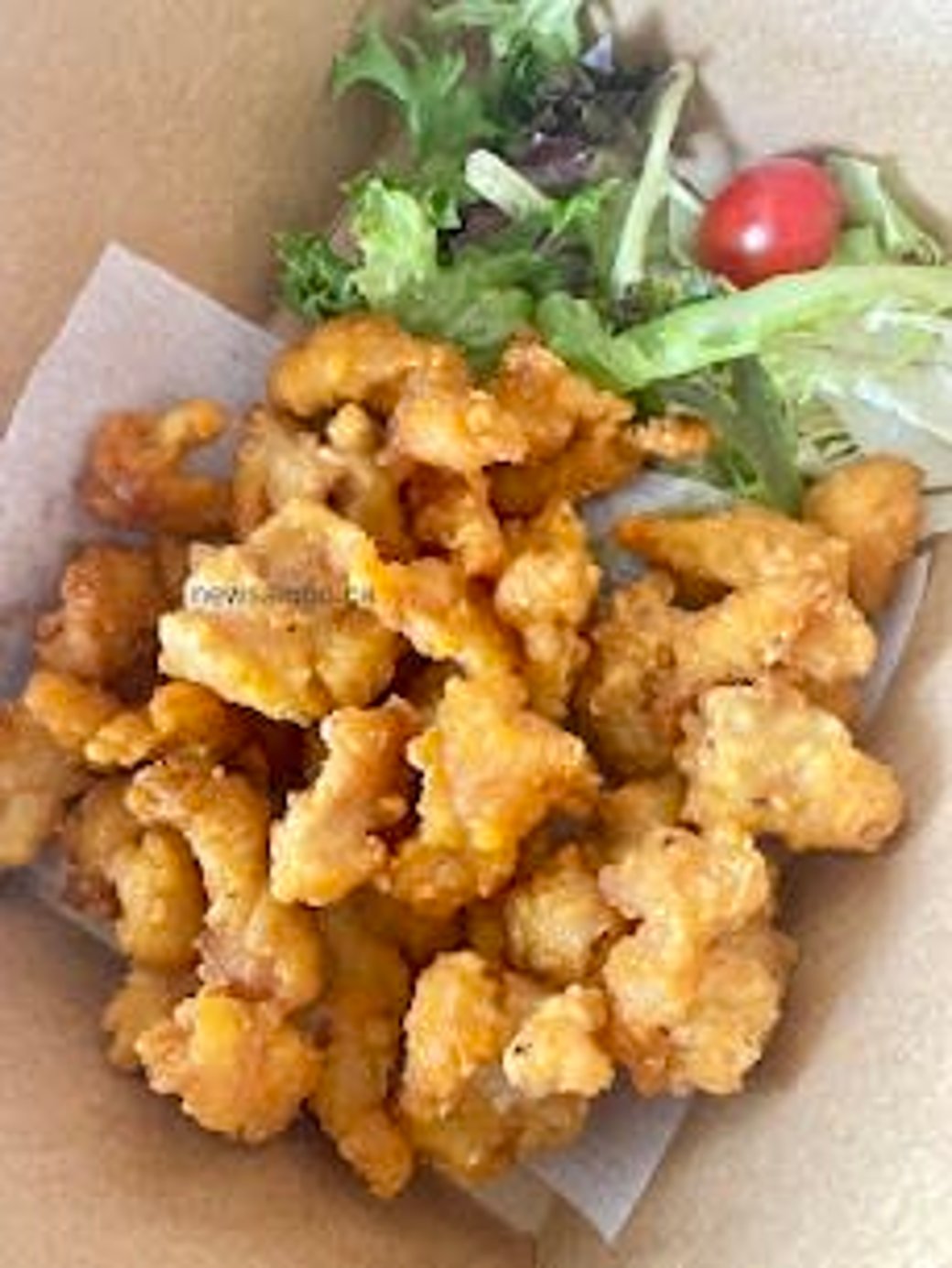 Sticky Popcorn Chicken