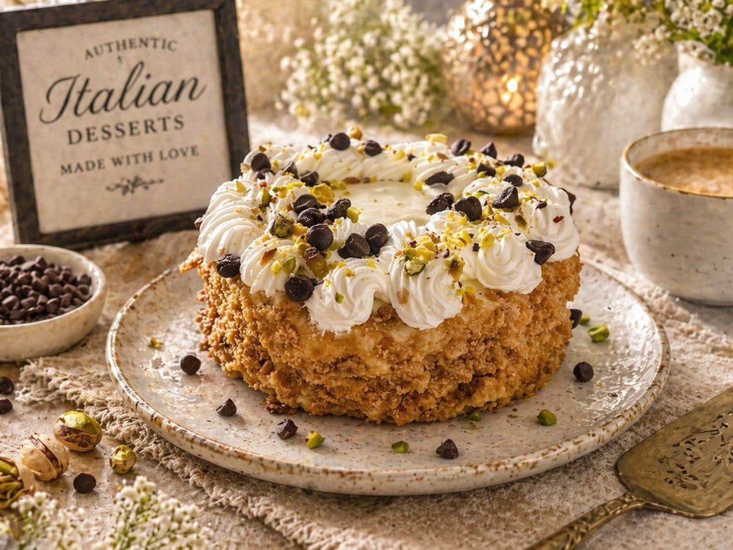 Cannoli Cake