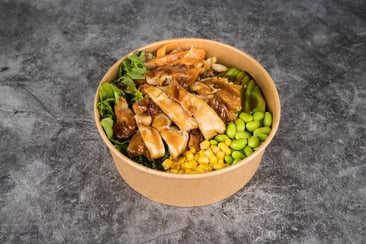 TERIYAKI CHICKEN POKE