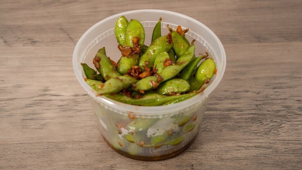 Garlic Edamame