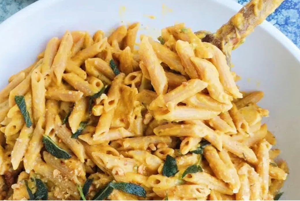 Roasted Chicken, Butternut Squash & Sourdough Penne