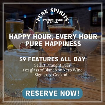 HAPPY HOUR, EVERY HOUR