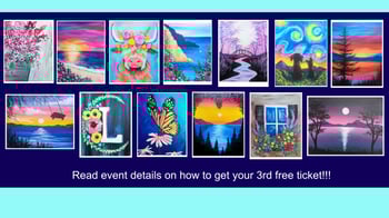 LEBANON: Cocktails & Canvas Spring!!