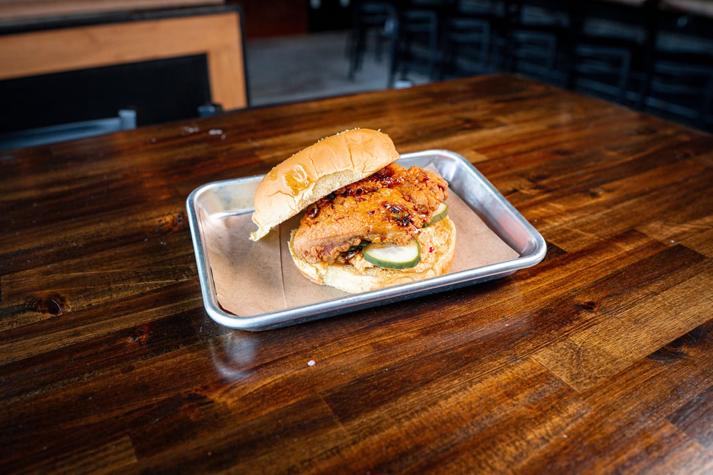 Chicken Pimento Sando