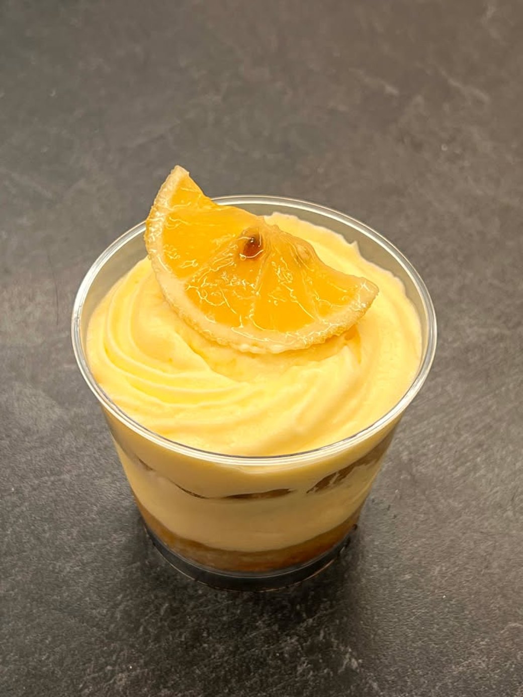 Gluten-Free Lemon Mousse Cake Cup