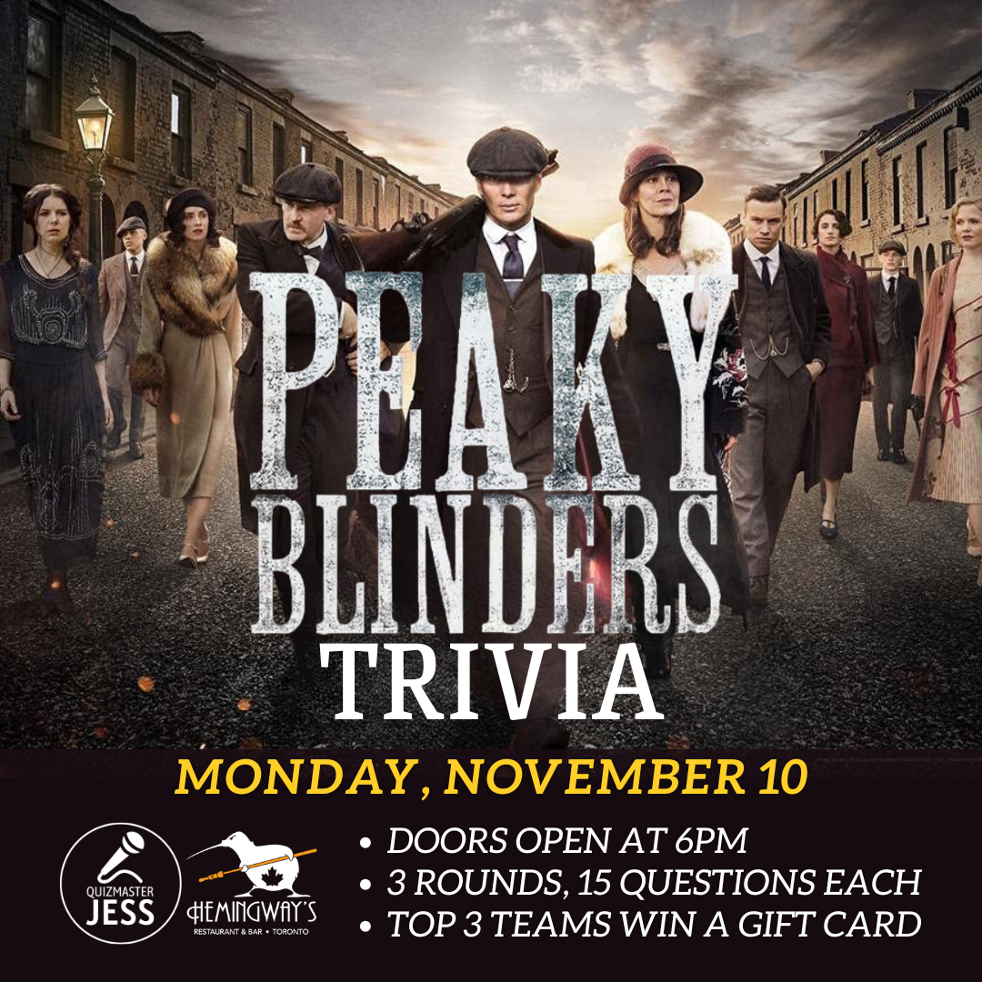 Peaky Blinders Trivia