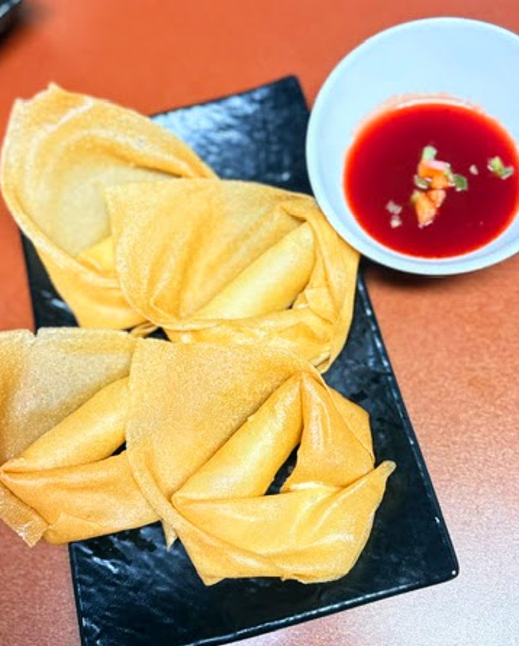 Pork Chives Fried Dumplings 韭菜酥炸餃