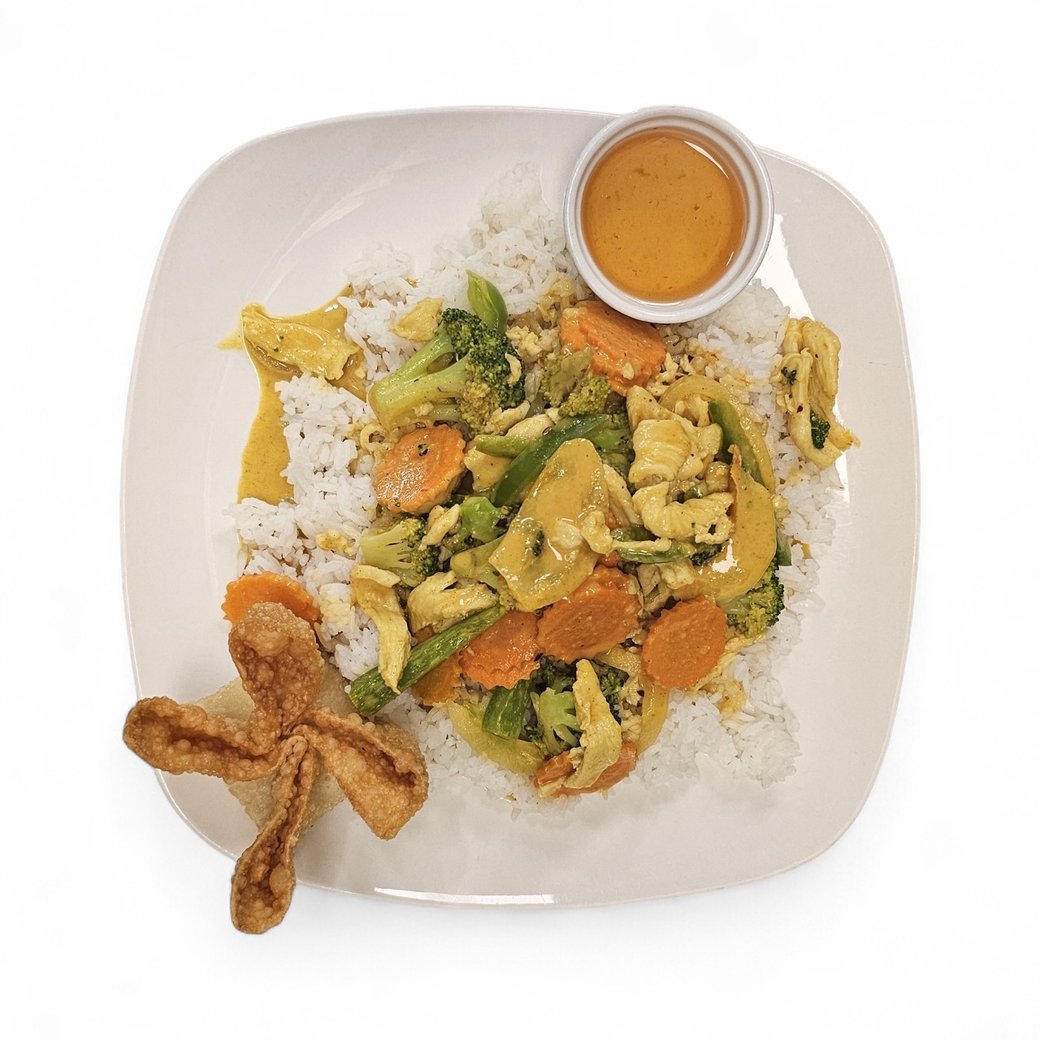 (3) Yellow Curry on Rice