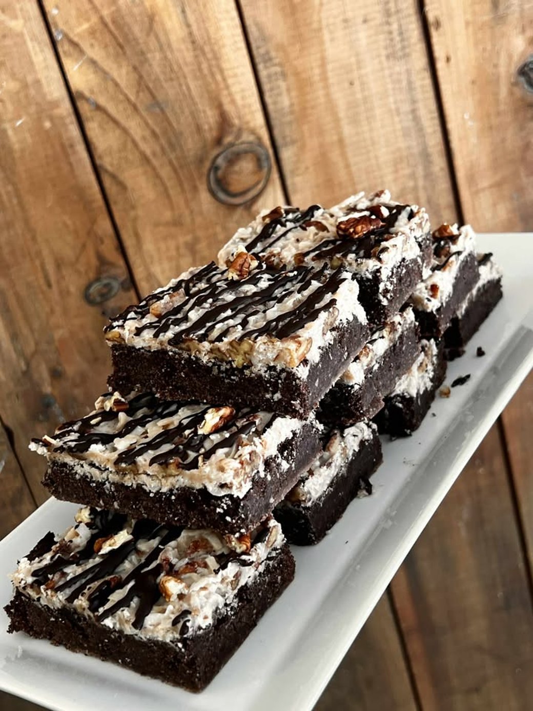 Keto German Chocolate Brownie