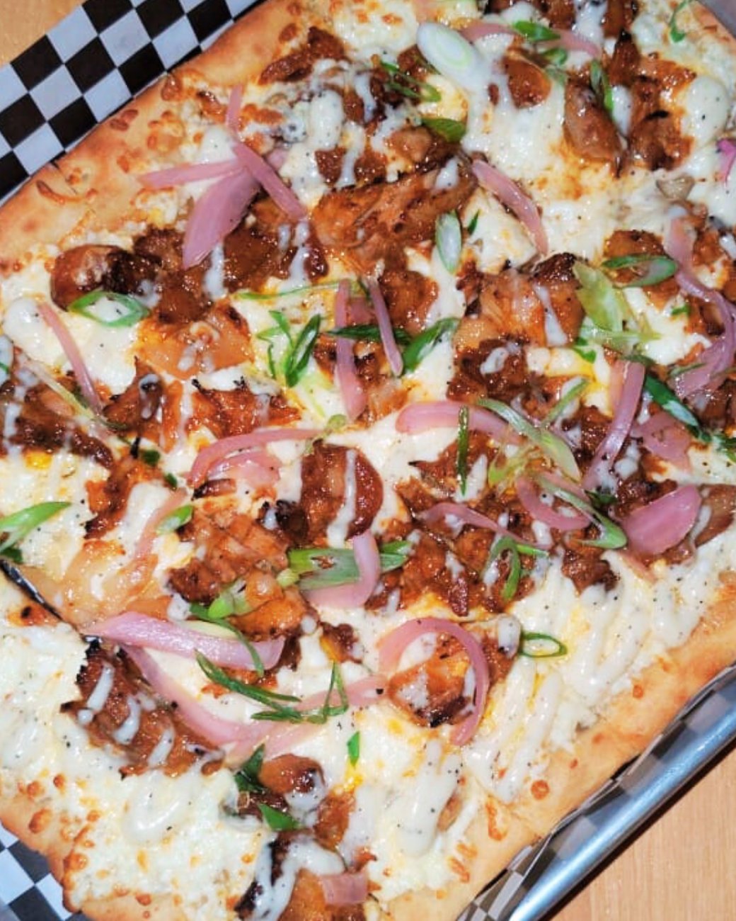 BBQ Pork Rib Flatbread Single Size