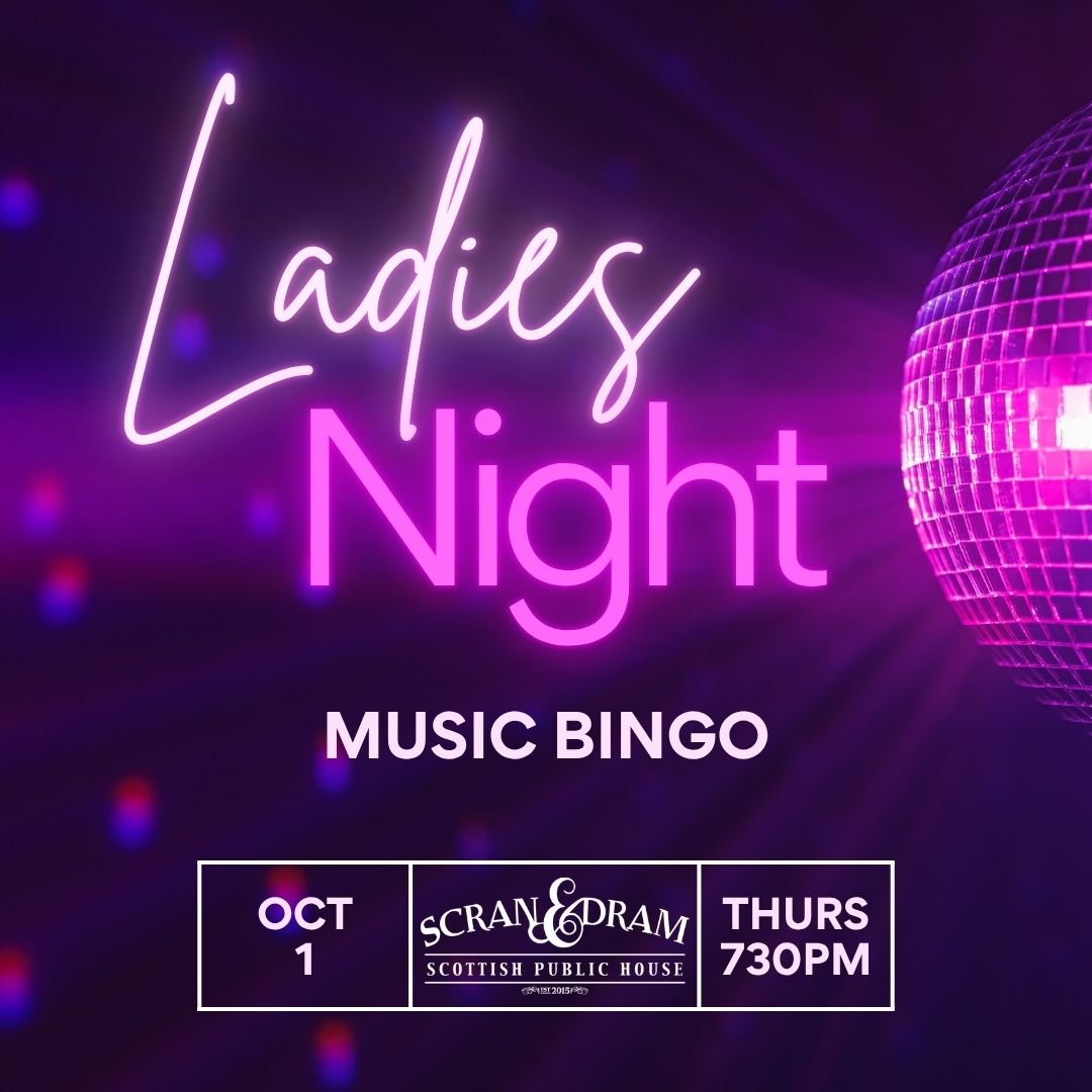 Music Bingo: Ladies Night