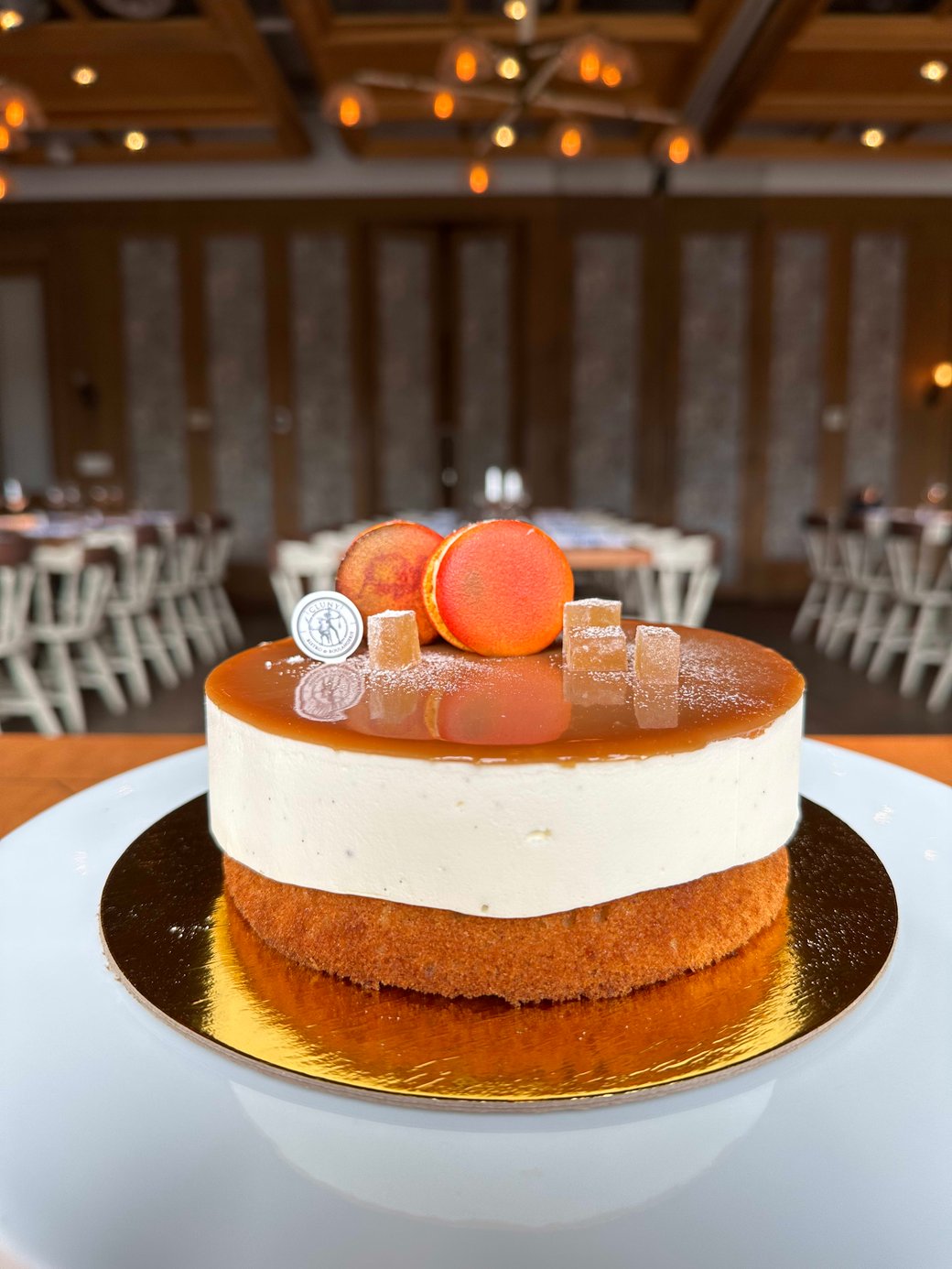 Apple Mascarpone Cake 