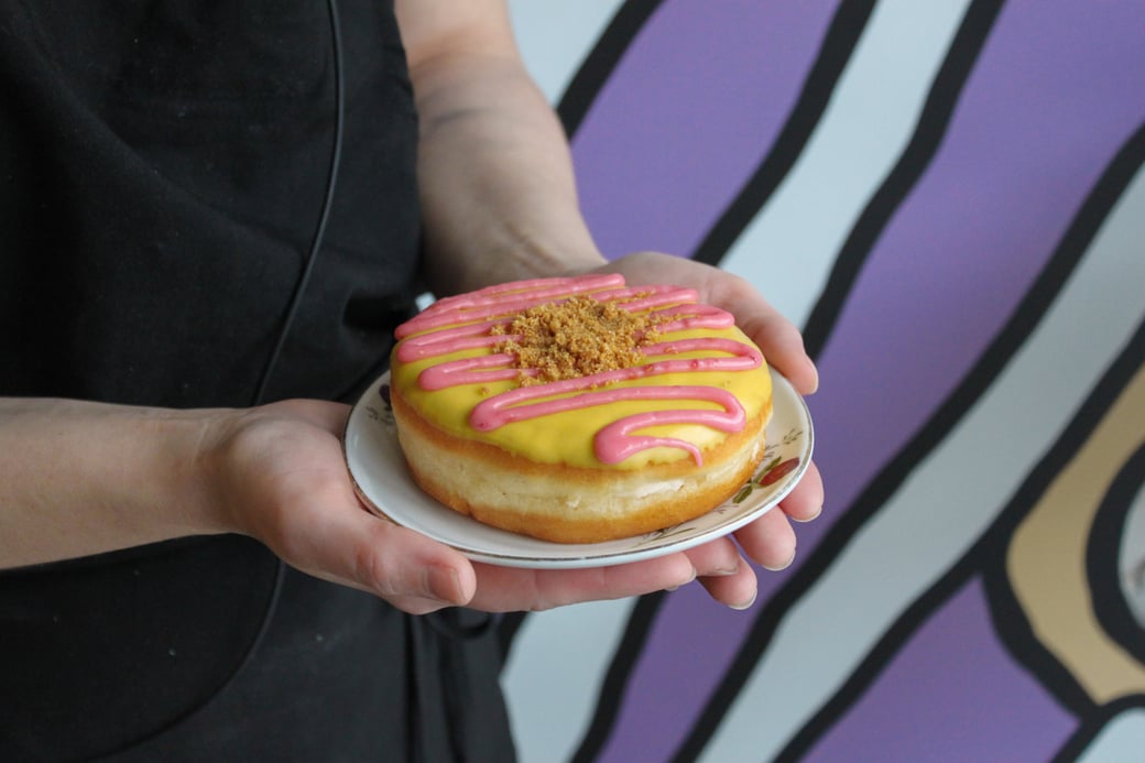 Lemon Raspberry Cheesecake