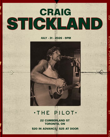 Live Music - Craig Stickland