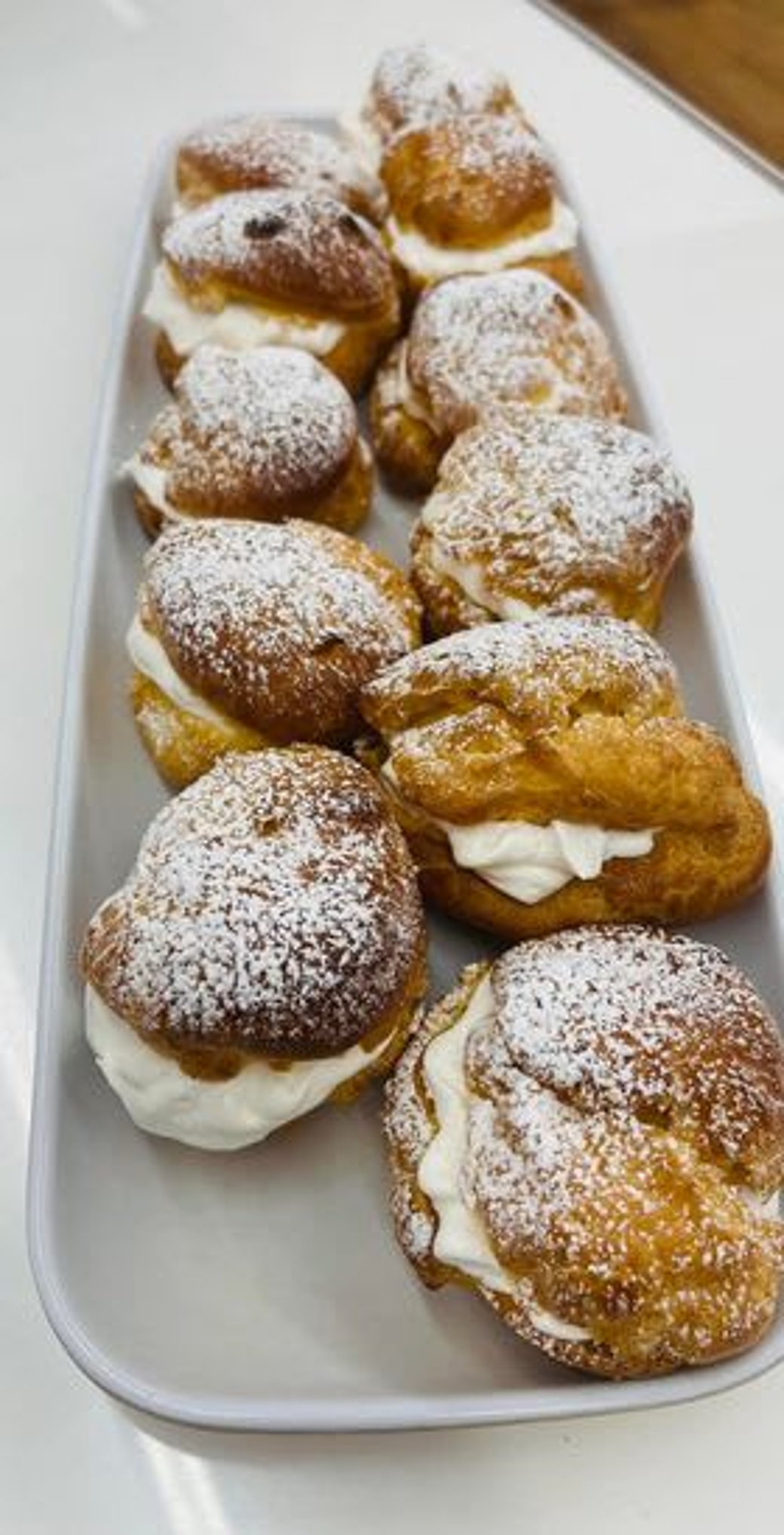 large Cream puff