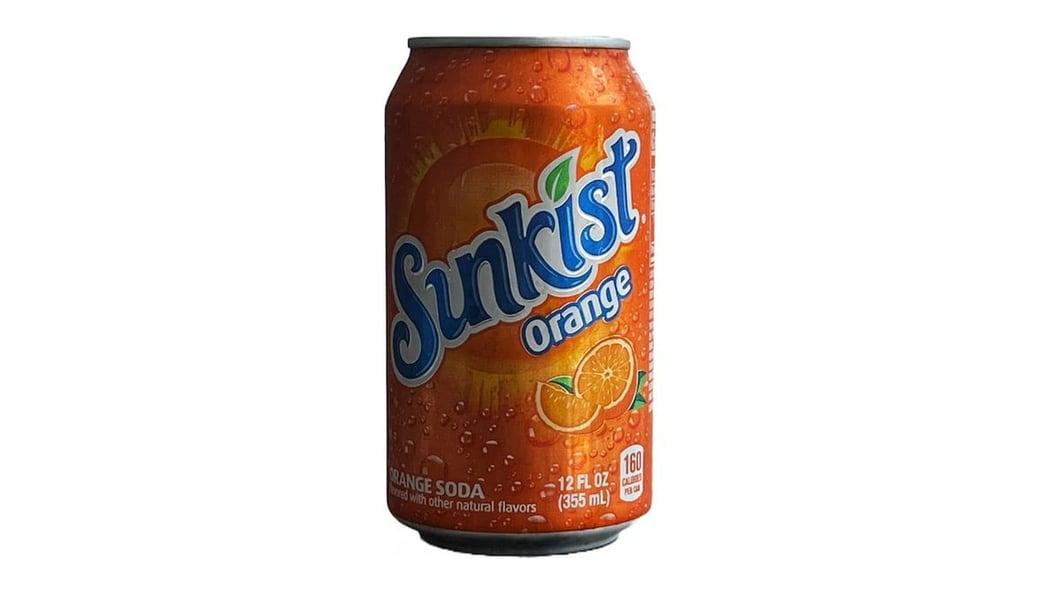 Sunkist Orange Can
