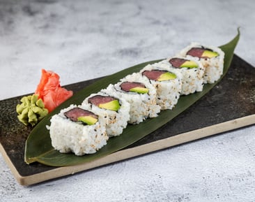 Tuna & Avocado Maki (6)