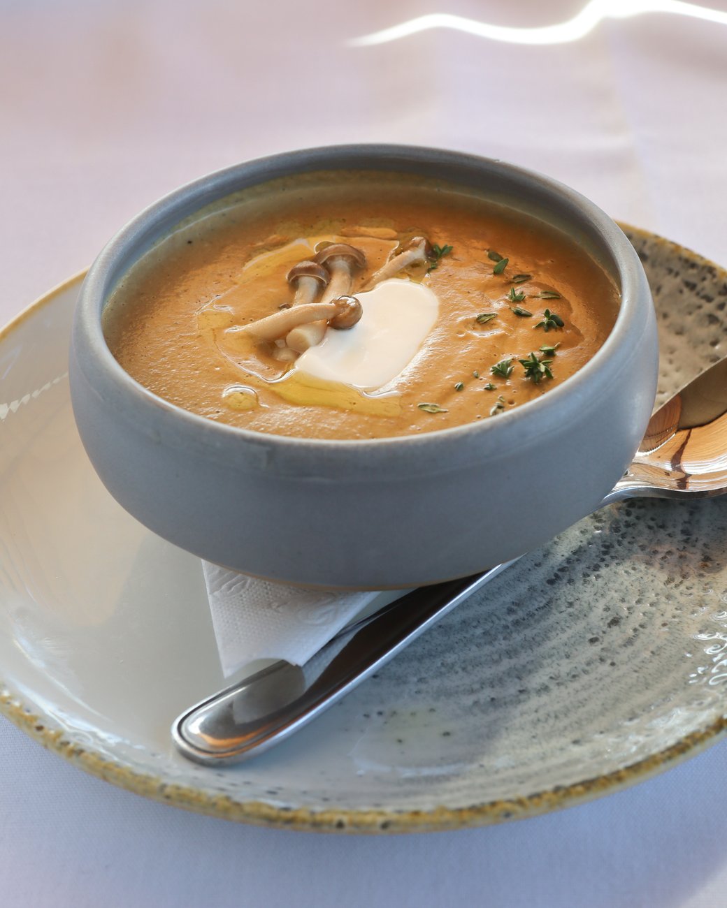 WILD MUSHROOM BISQUE
