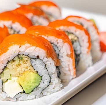 Smoked Salmon Cheese Roll