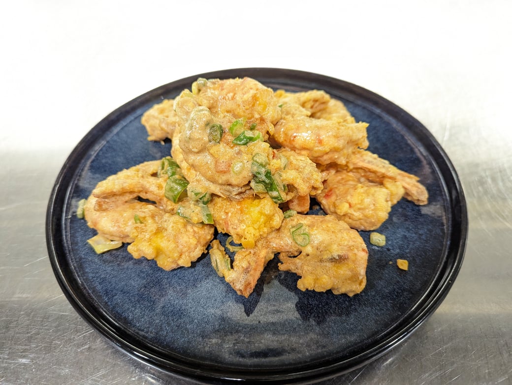 金沙大蝦 Salted Egg Yolk Prawns