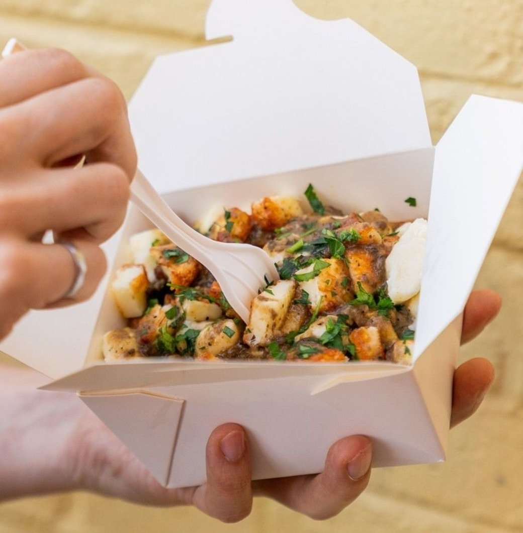 Small Halloumi Poutine