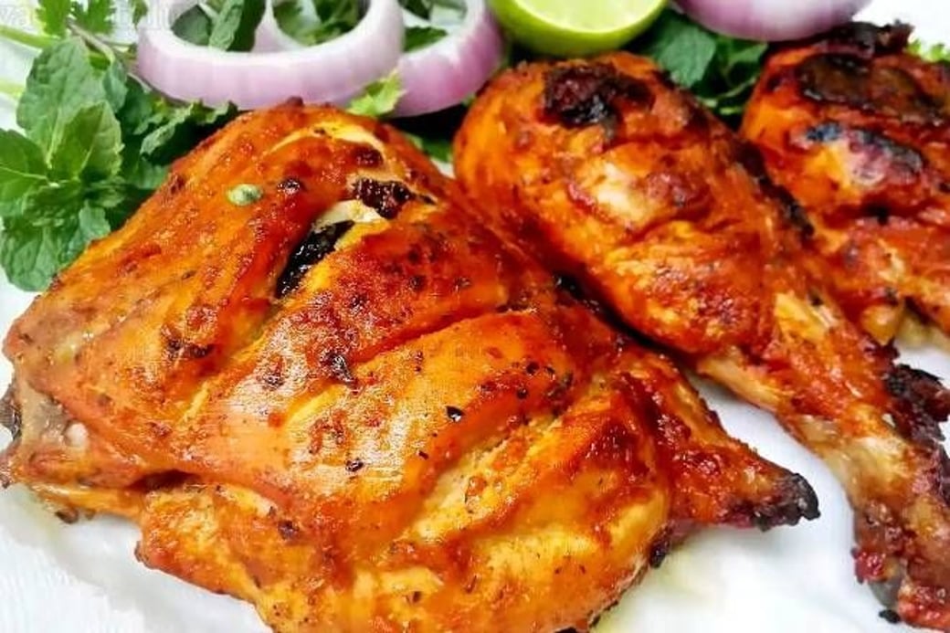 Tandoori Half Chicken w/Naan