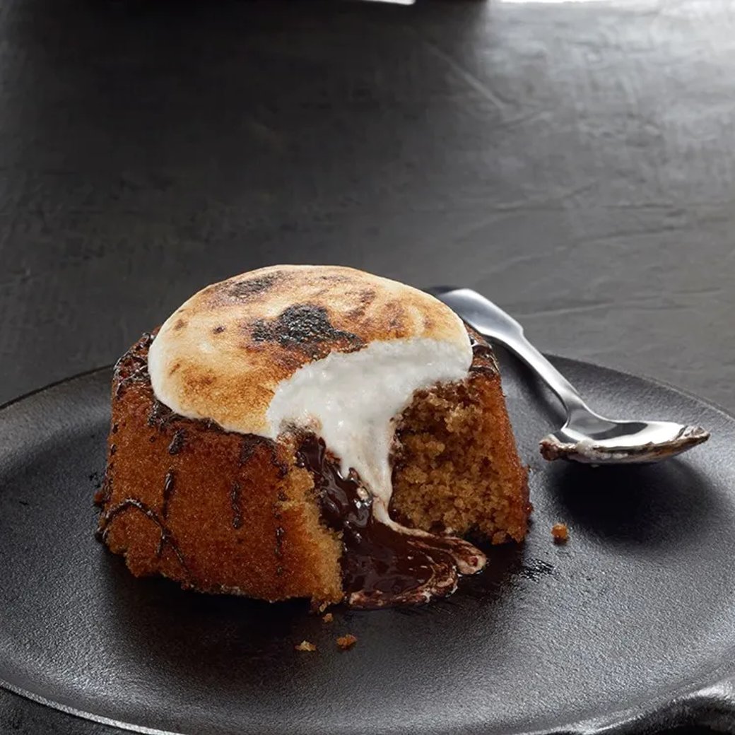 Campfire S'more Lava Cake