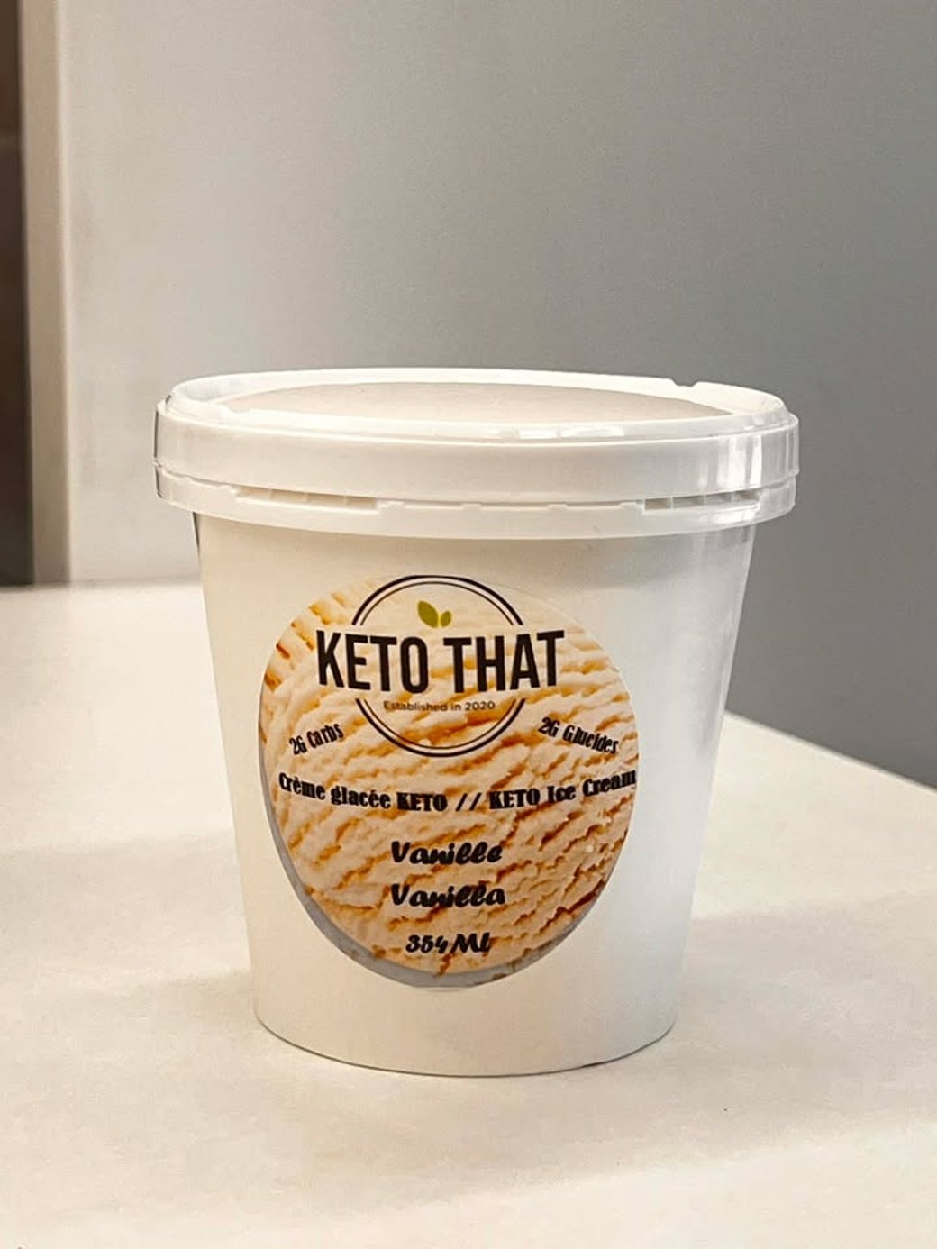 Keto Vanilla Ice Cream