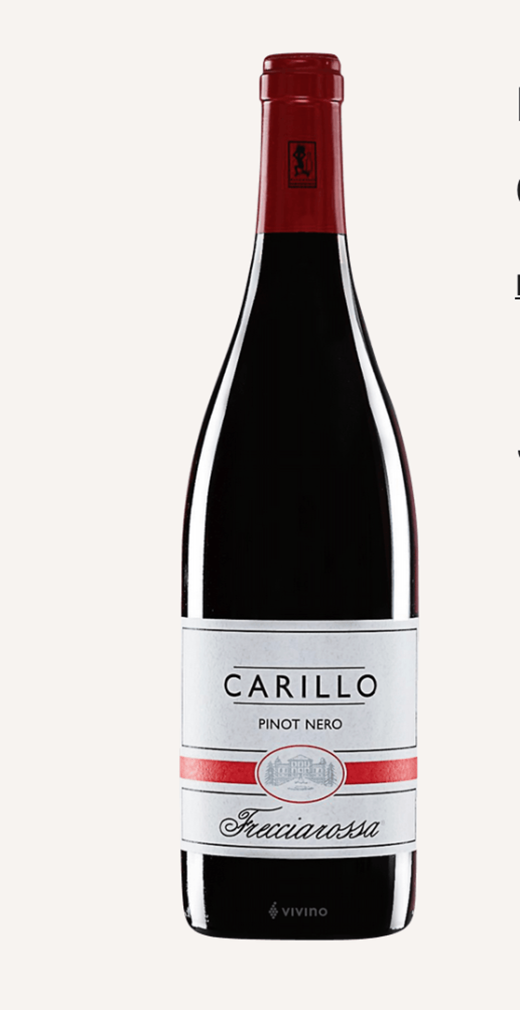 Frecciarossa, Pinot Nero, Lombardia