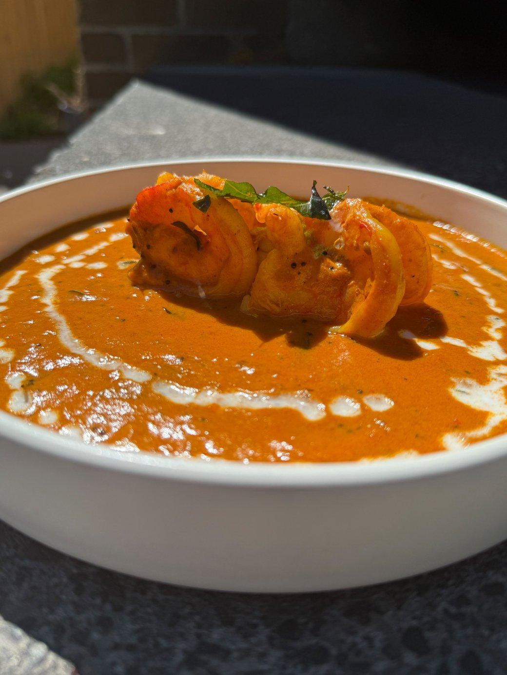 Manga Prawn Curry with Basmati Rice