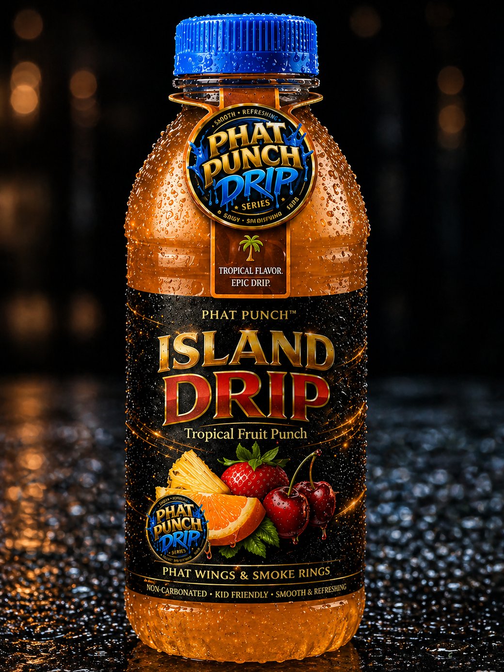 Phat Punch - Island Drip 16oz Tropical Pineapple Fruit juice