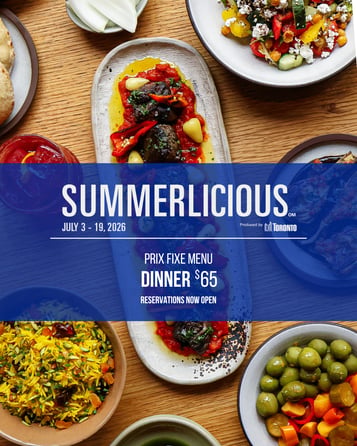 Summerlicious is BACK!