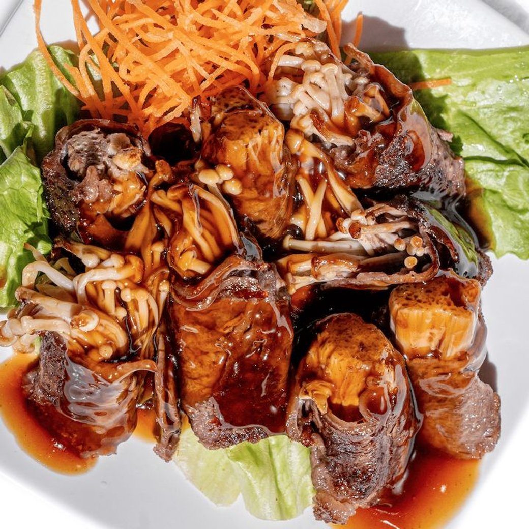 Enoki Beef Roll