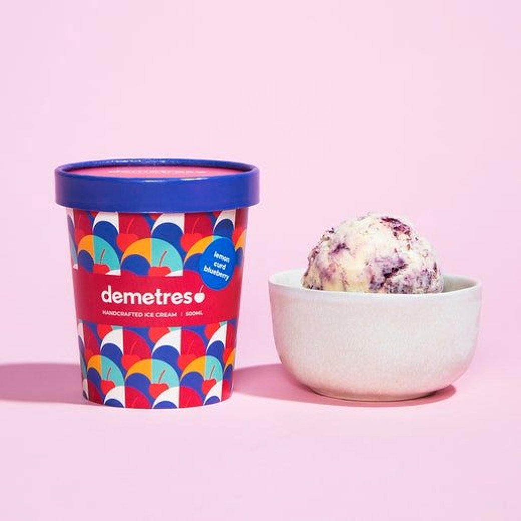 Lemon Curd Blueberry